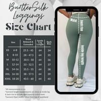 Load image into Gallery viewer, ButterSilk r.e.b.l Sage with Stone Logo High Waisted Contour Seam Leggings