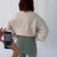 Load image into Gallery viewer, r.e.b.l Stone & Sage Full Zip Teddy Jacket