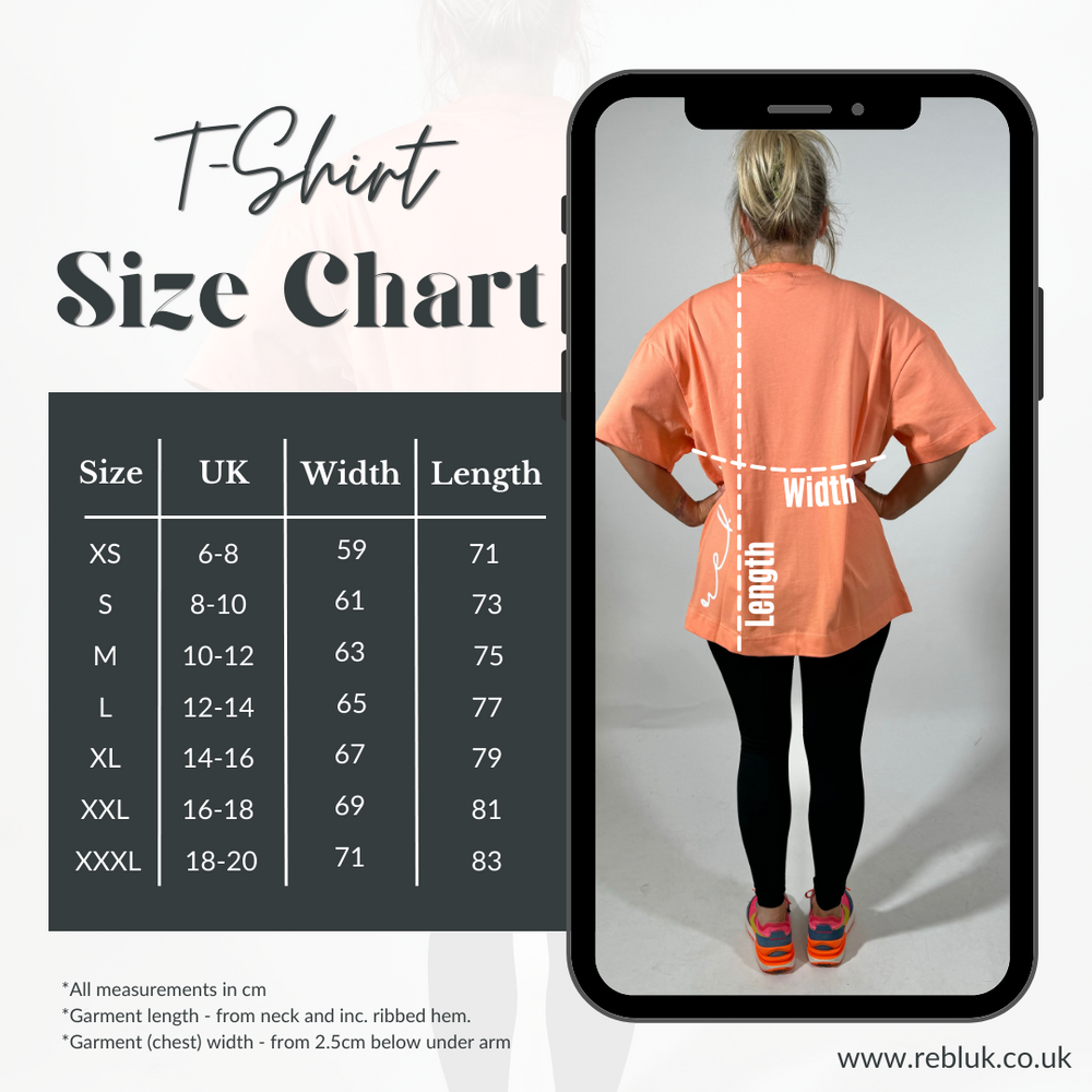 r.e.b.l Coral Crewneck 'Boxy Edit' T-Shirt