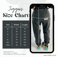 Load image into Gallery viewer, r.e.b.l Signature Blackened Pearl Acid Wash Joggers
