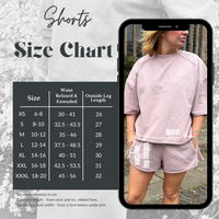 Load image into Gallery viewer, r.e.b.l Loop Back Cotton Shorts in Washed Elderberry
