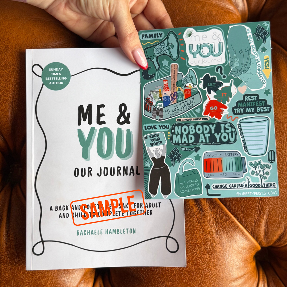 Me & You Our Journal (Plus Stickers) - One Journal. Two voices. A bond that lasts forever.