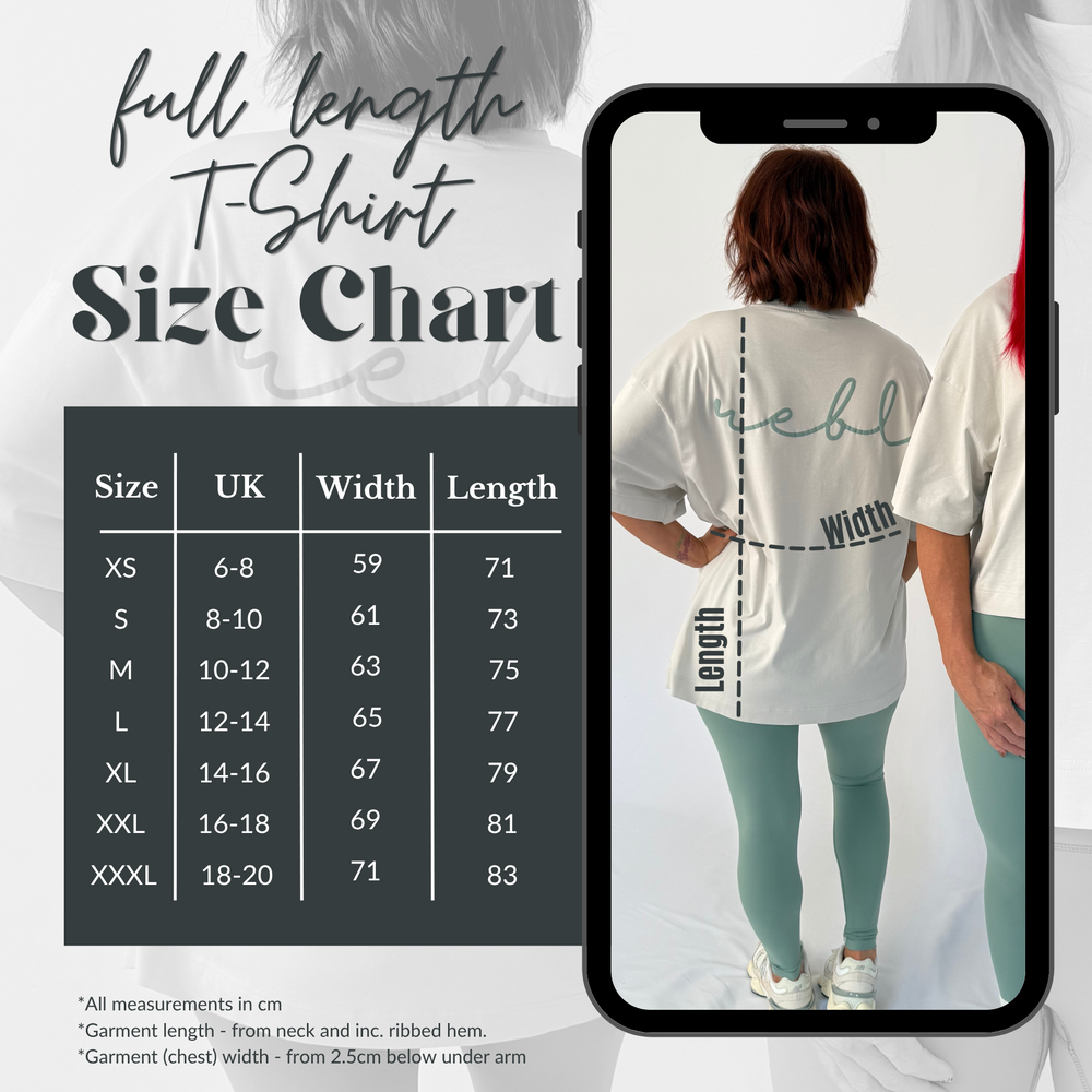 r.e.b.l Stone & Sage Crewneck 'Boxy Edit' Long T-Shirt