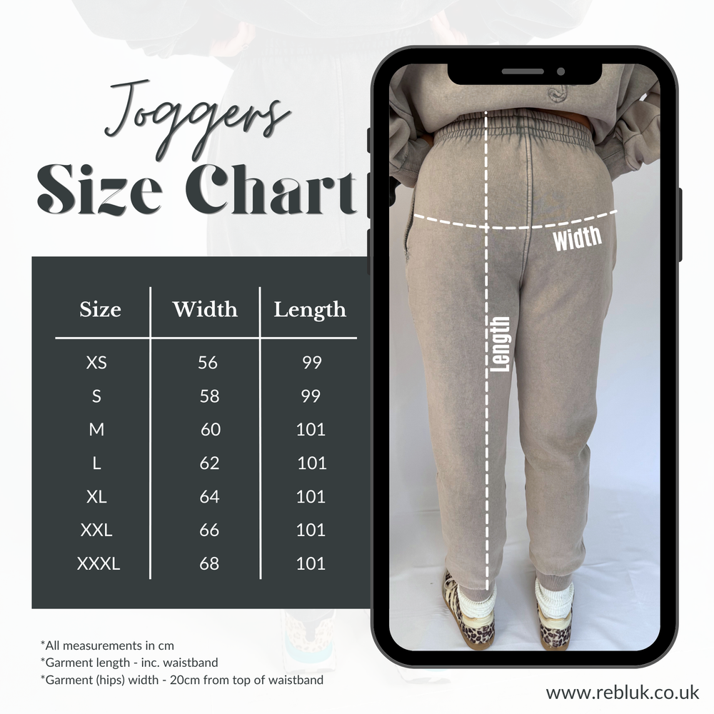 r.e.b.l Signature Cool Grey Acid Wash Joggers