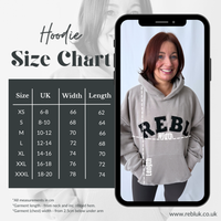 Load image into Gallery viewer, r.e.b.l Signature Ash Mocha Fleece Hoodie
