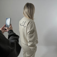 Load image into Gallery viewer, r.e.b.l Signature Luxe Stone Sweatshirt
