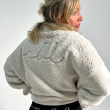Load image into Gallery viewer, r.e.b.l Teddy Quarter Zip - Stone
