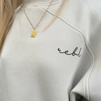 Load image into Gallery viewer, r.e.b.l Signature Luxe Stone Sweatshirt
