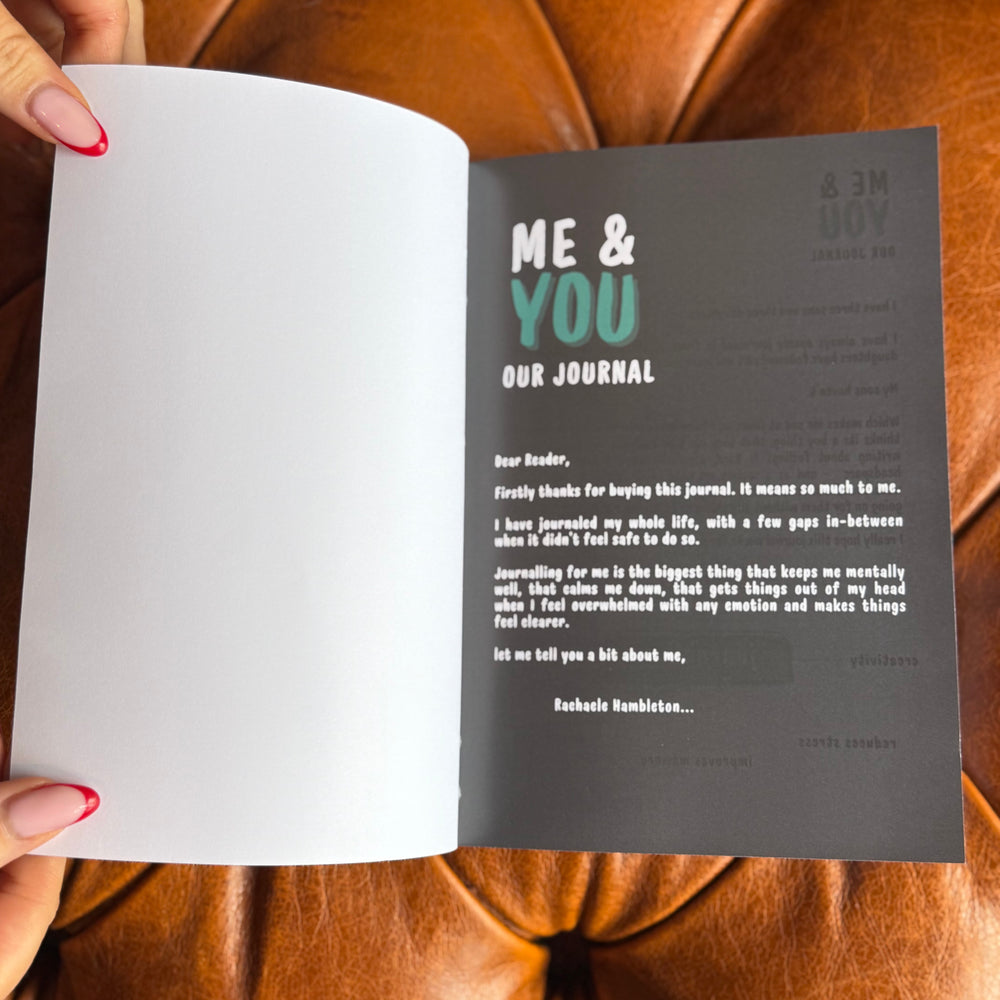 Me & You Our Journal (Plus Stickers) - One Journal. Two voices. A bond that lasts forever.