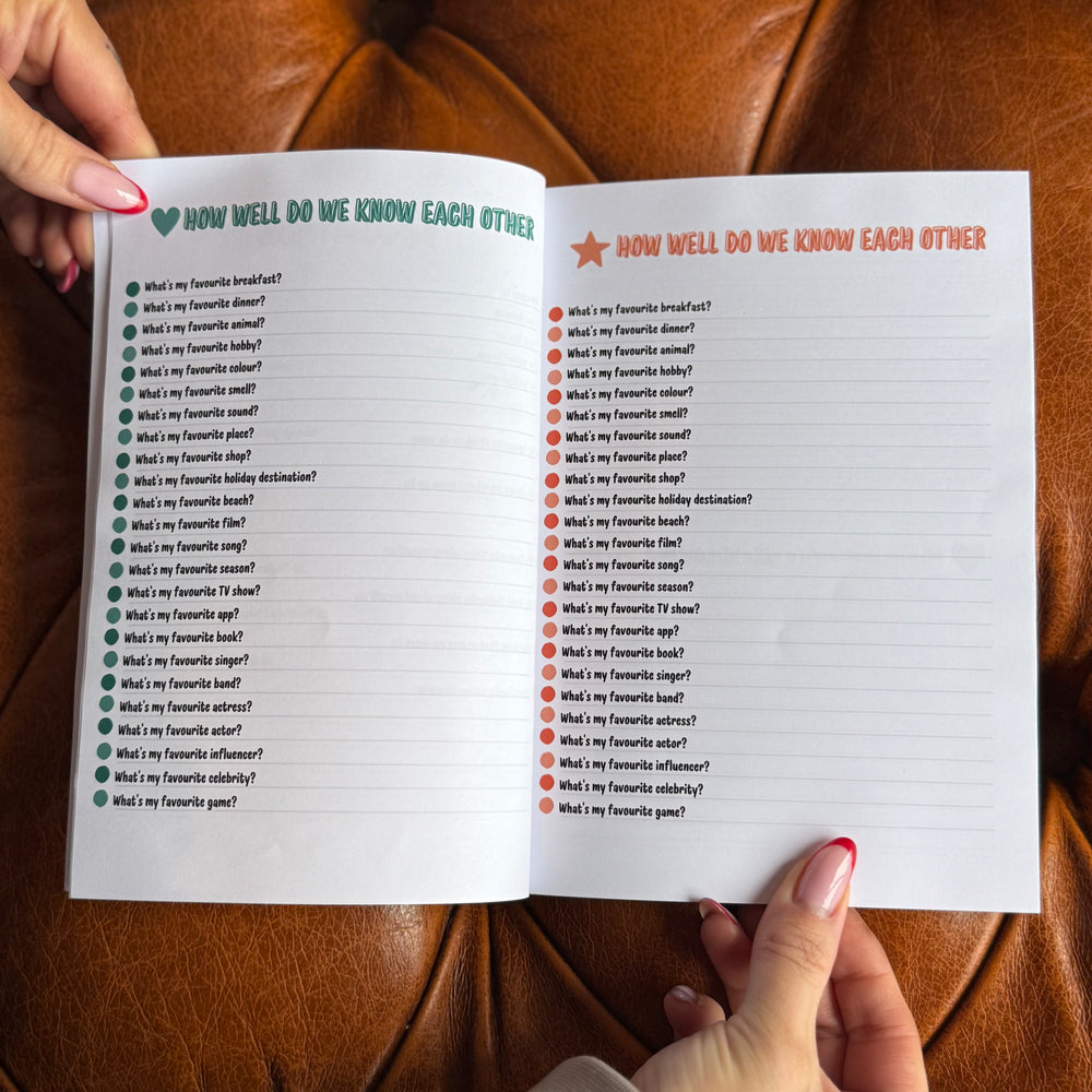 Me & You Our Journal (Plus Stickers) - One Journal. Two voices. A bond that lasts forever.