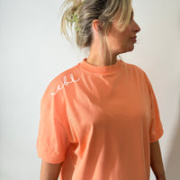 Load image into Gallery viewer, r.e.b.l Coral Crewneck &#39;Boxy Edit&#39; T-Shirt

