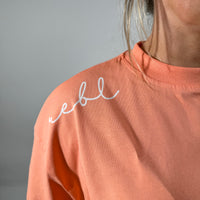 Load image into Gallery viewer, r.e.b.l Coral Crewneck 'Boxy Edit' T-Shirt
