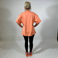 Load image into Gallery viewer, r.e.b.l Coral Crewneck 'Boxy Edit' T-Shirt
