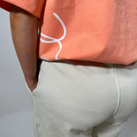 Load image into Gallery viewer, r.e.b.l Coral Crewneck 'Boxy Edit' T-Shirt
