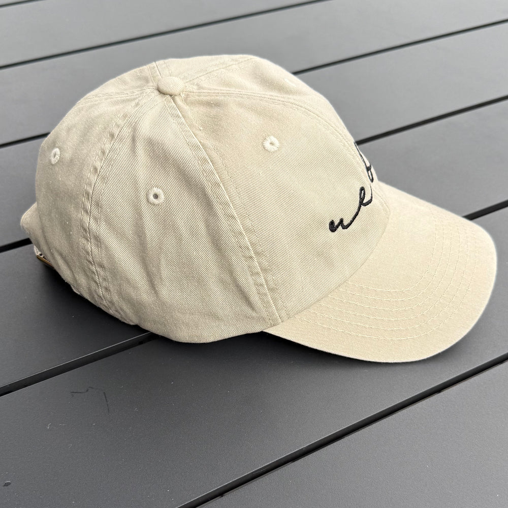 REBL 'OG Logo' Low Profile Cap in STONE