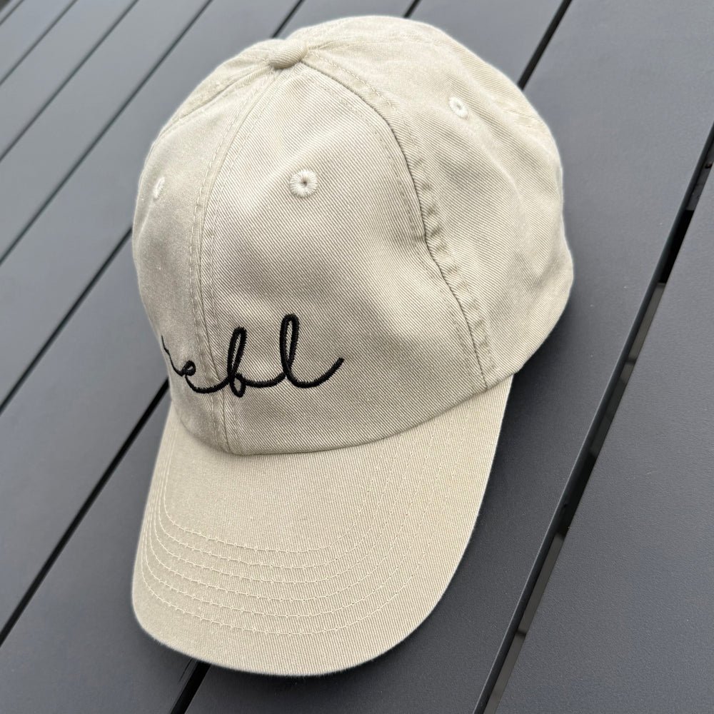 REBL 'OG Logo' Low Profile Cap in STONE
