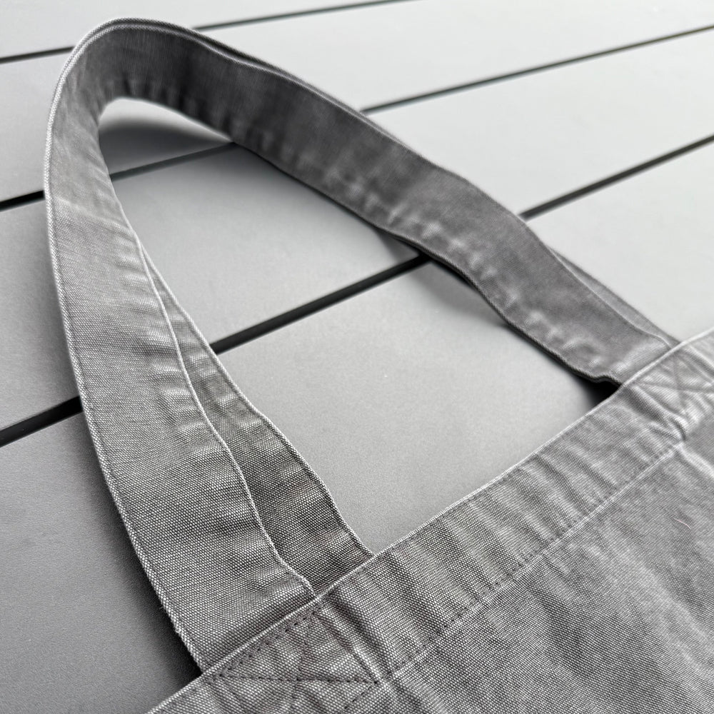 REBL 'OG Logo' TOTE BAG in WASHED BLACK