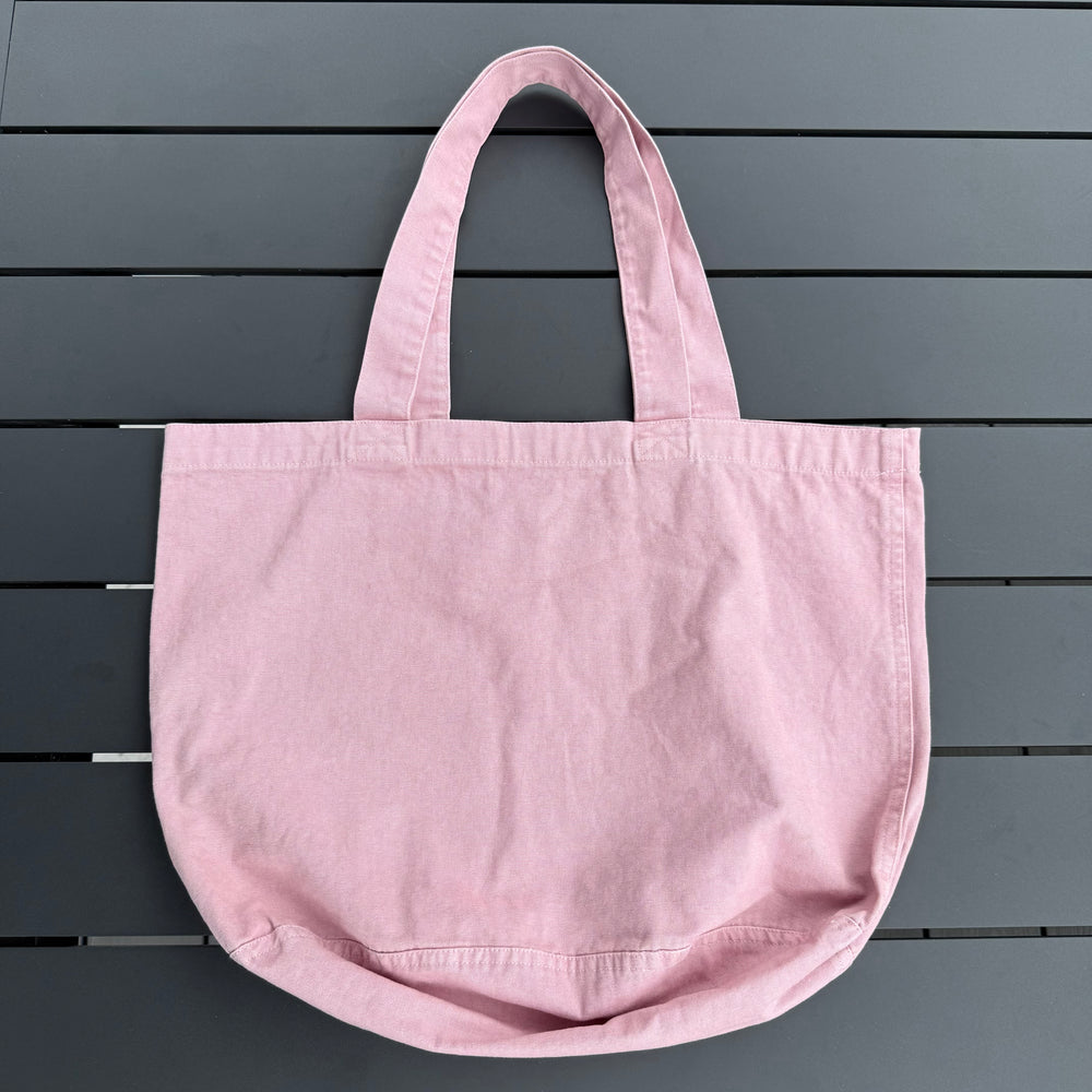 REBL 'OG Logo' TOTE BAG in WASHED PINK