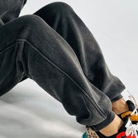 Load image into Gallery viewer, r.e.b.l Signature Blackened Pearl Acid Wash Joggers
