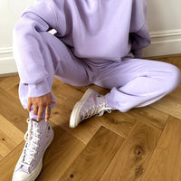 Load image into Gallery viewer, r.e.b.l Signature Lilac Luxe Joggers
